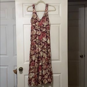 Chaps floral dress